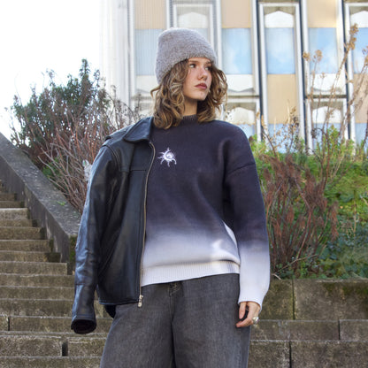 BLACK "TIMELESS CHRONOS" KNIT